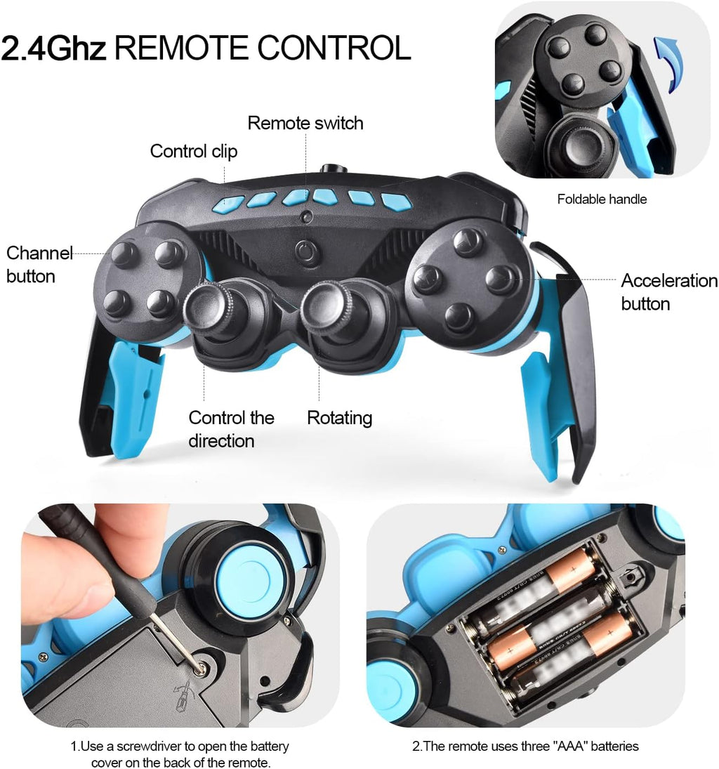 15 Channels 2.4G RC Robot Toy, DIY 151 pcs Take Apart Stem Excavator Toy Electronic Alloy Metal Mechanical Robotic Arm Building Kit Q5627