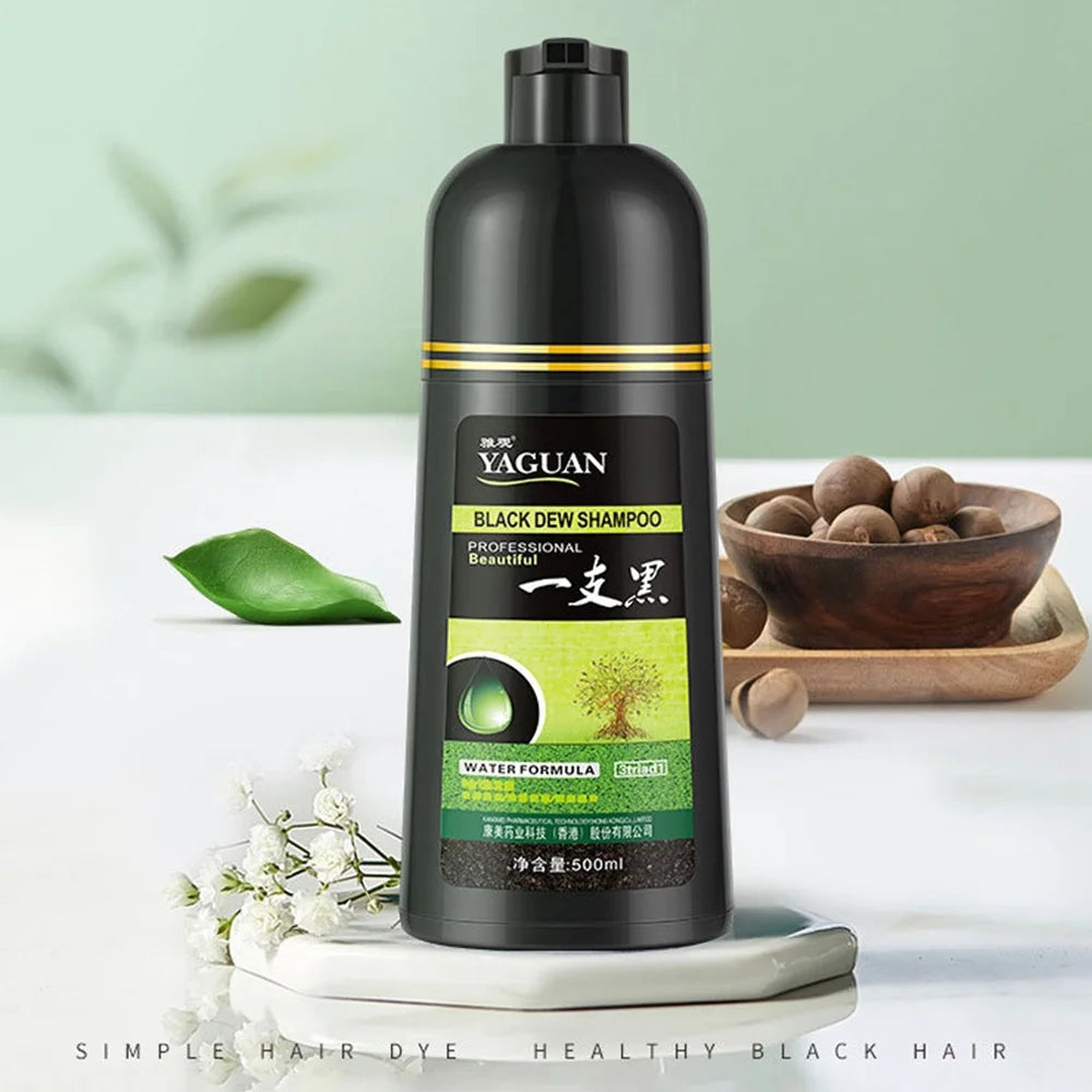 Natural Black Hair Dye Cream M18100