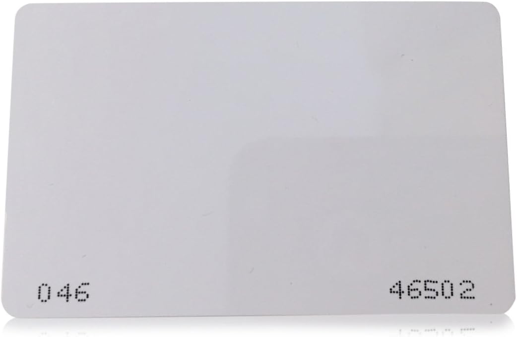 200 pcs 26 Bit Proximity CR80 Blank Printable Swipe Cards O7461