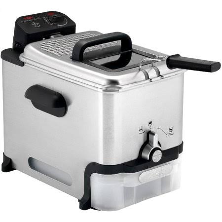 Stainless Steel Deep Fryer with Basket, 2.6-Pound X1177