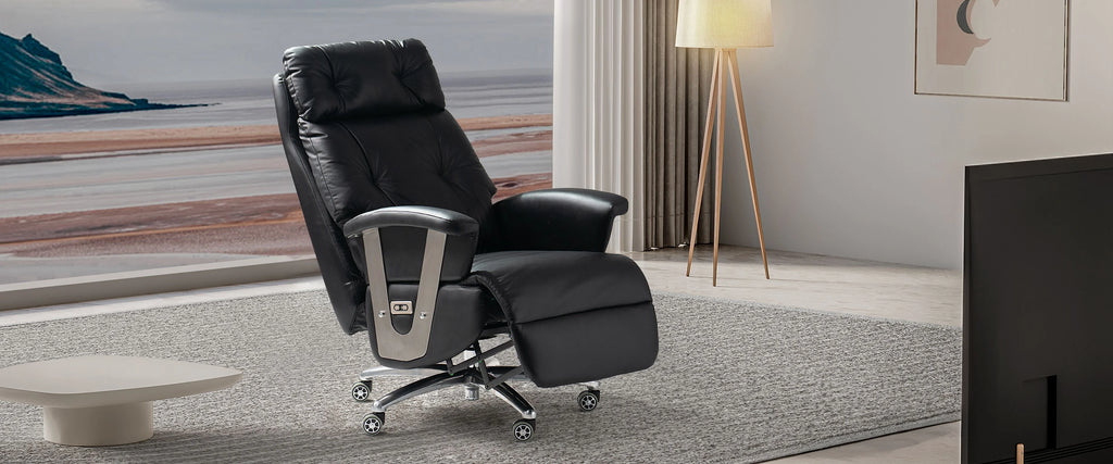 Black Reclining Office Chair I250