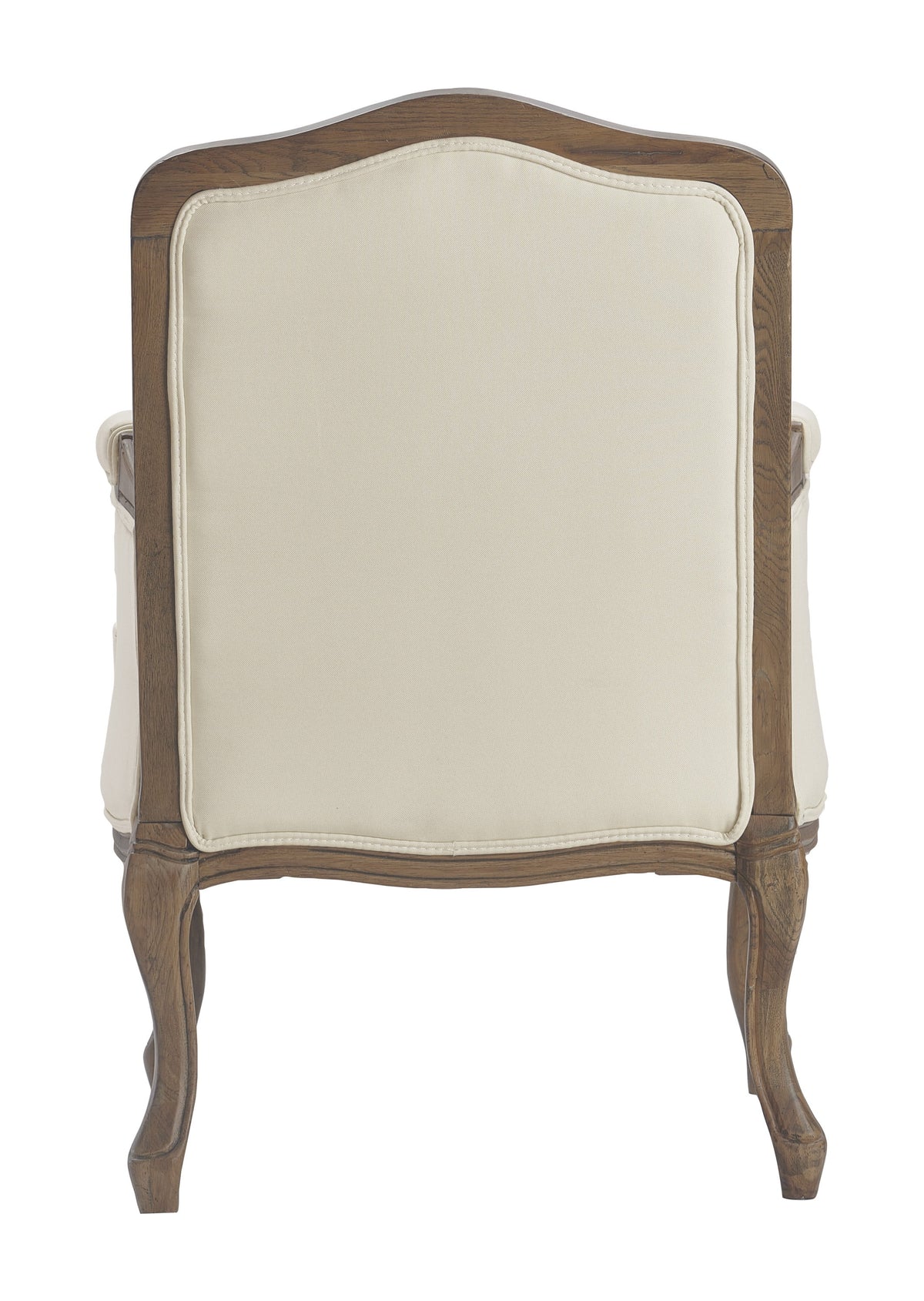 Cream Upholstered Accent Armchair Y47852