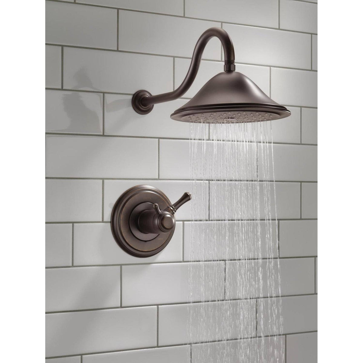 Champagne Bronze Shower Trim X7828