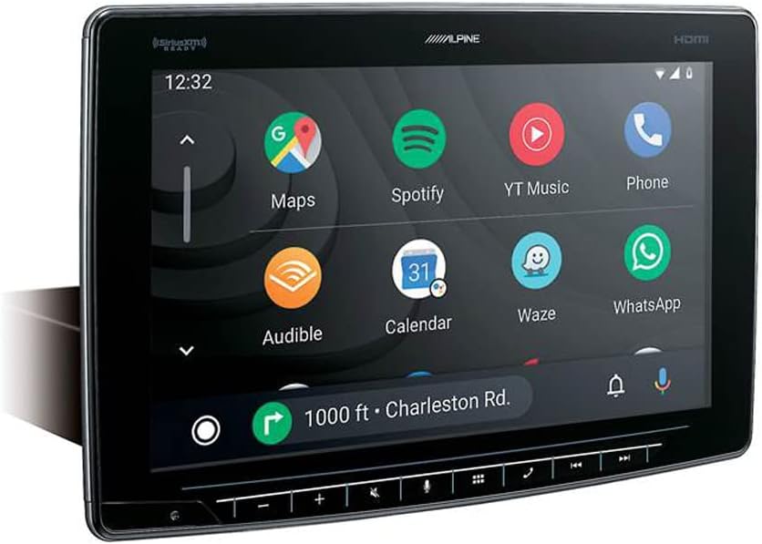 1-DIN Digital Media Receiver with License Plate Camera K8455