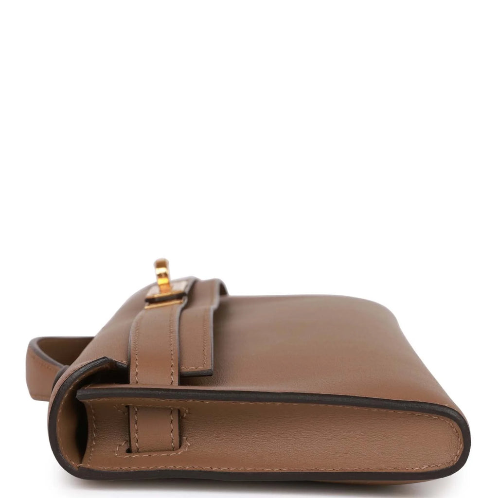 Beige Swift Leather Handbag Q521