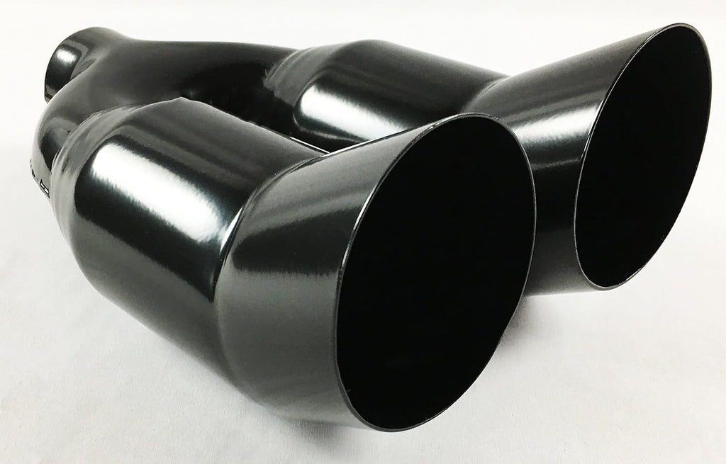 Black Stainless Steel Slant Exhaust Tip P299035