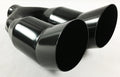 Black Stainless Steel Slant Exhaust Tip P299035
