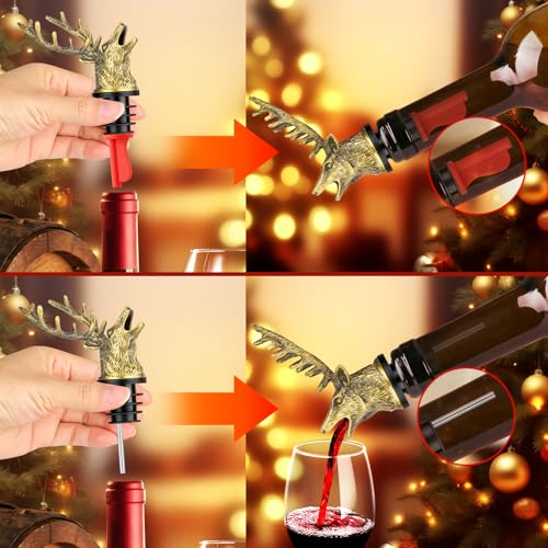 Wine Bottle Pourer and Stopper C519
