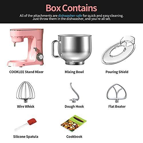 9.5 qt 660W 10-Speed Electric Kitchen Mixer L801