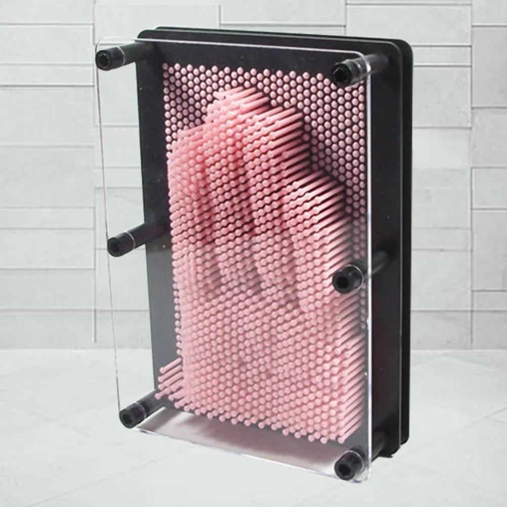 Small Size Pink 3-Dimensional Pin Art Board Toy T109