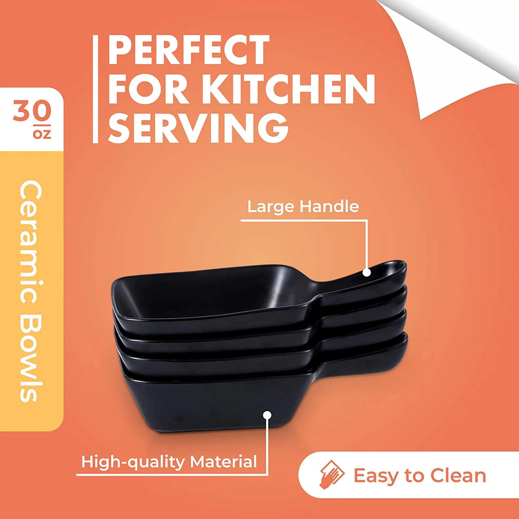 30 Ounce Set Of 4 Stackable Soup Bowls R2407