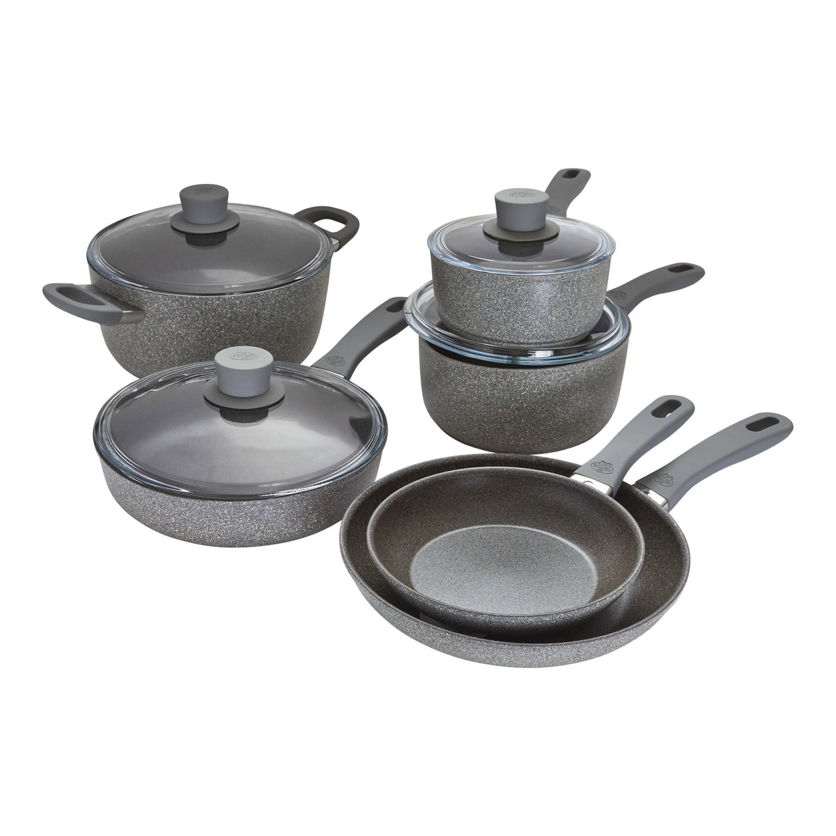 10 Pc Aluminum Nonstick Cookware Set B77754