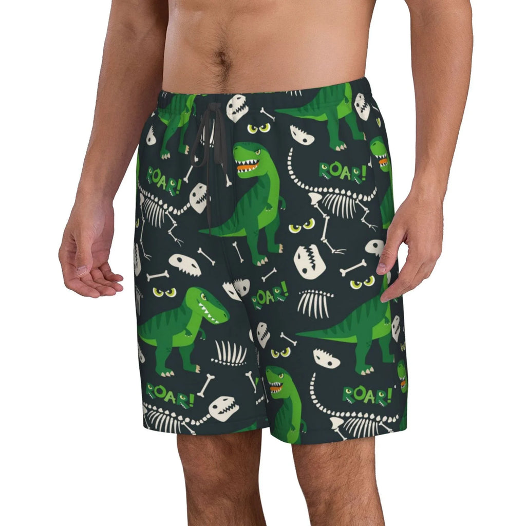 Men'S Casual Summer Beach Shorts With Pockets-Xx-Large T5679