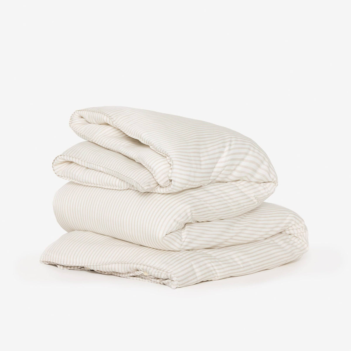 Gray Stripe Full/Queen Eucalyptus Duvet Cover A619000