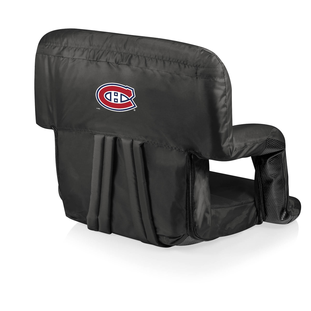 Black Ventura Portable Reclining Stadium Seat U730