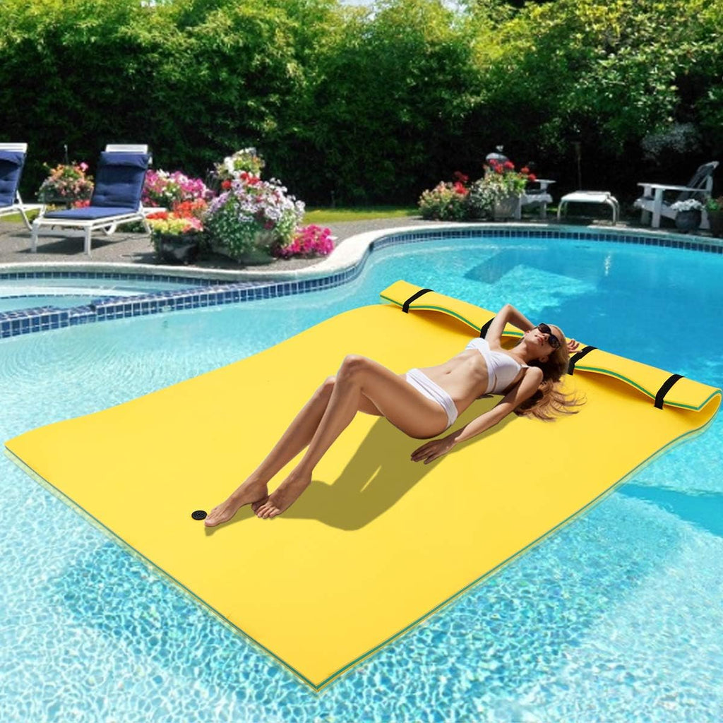 Yellow/Blue Floating Water Play Mat K215