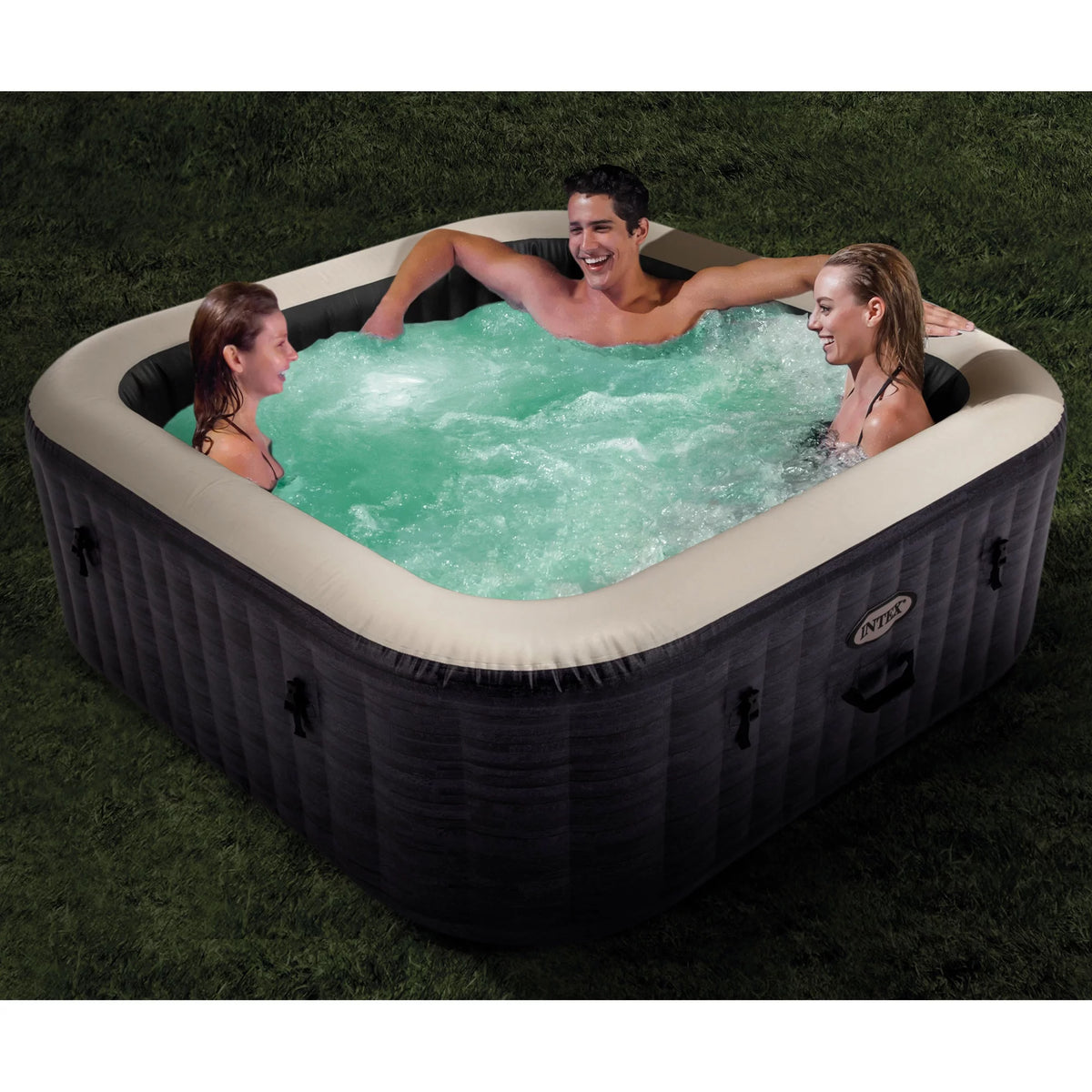 Inflatable Square Jet Spa Hot Tub E7764