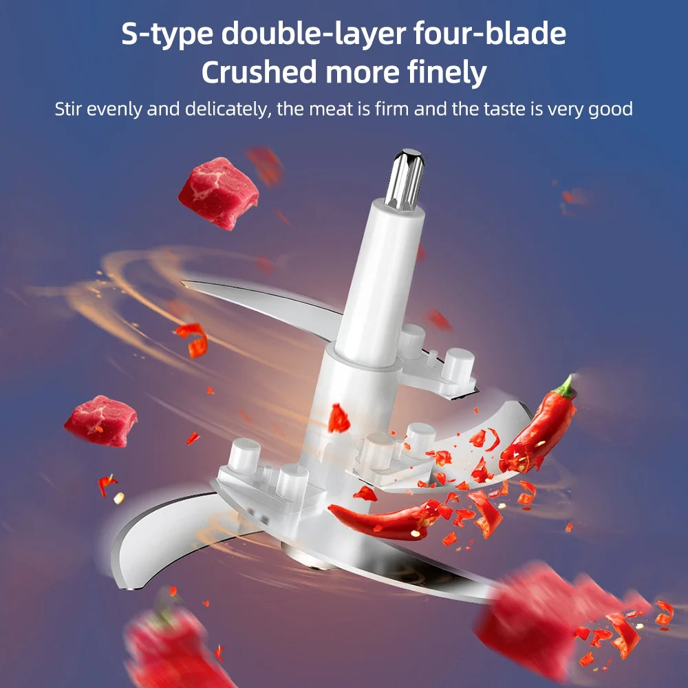 Electric Meat Grinder 3L Stainless Steel 300W Blender D533