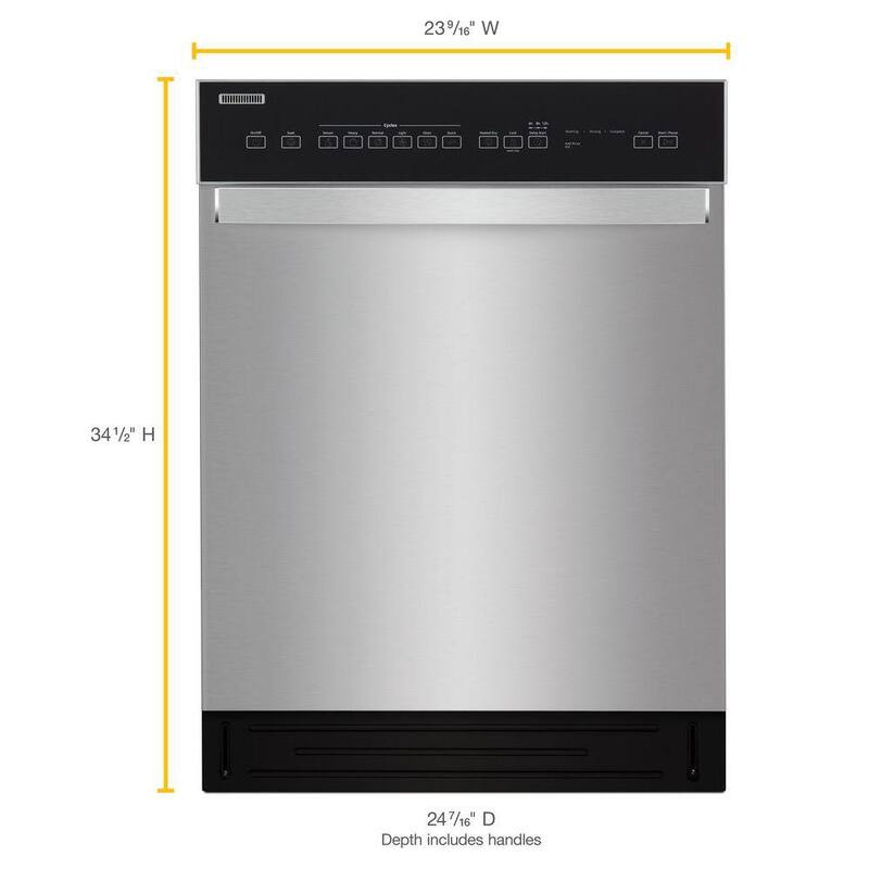 Stainless Steel Built-In Tall Tub Dishwasher V45216
