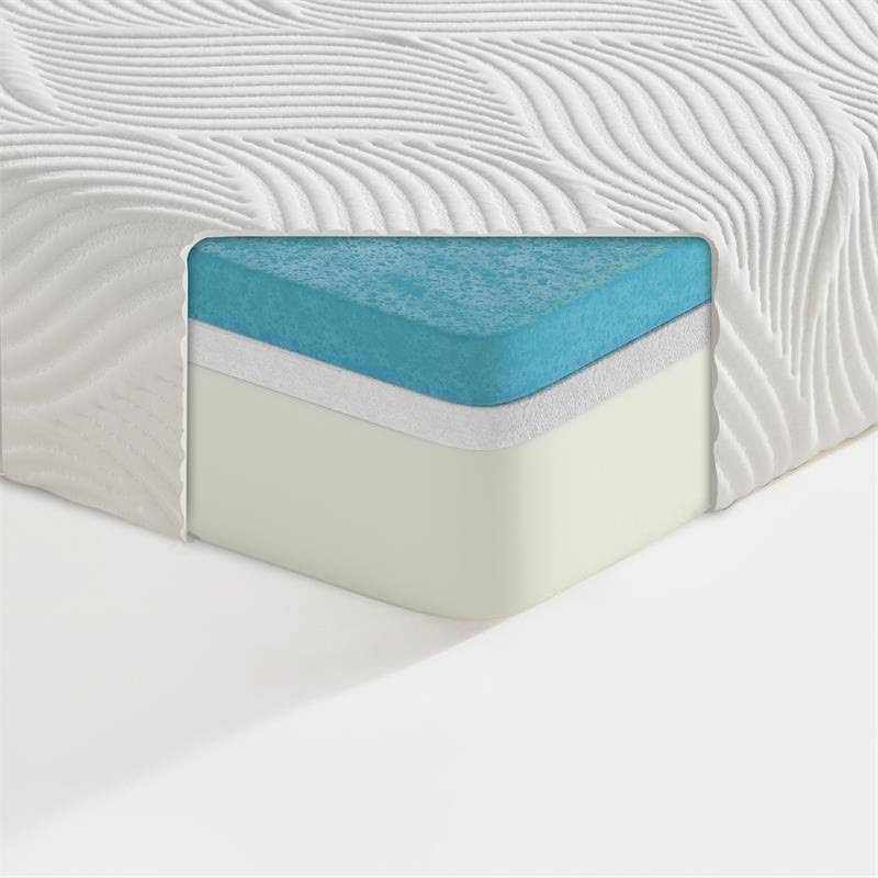 Twin Gel-Infused Memory Foam Mattress A7653