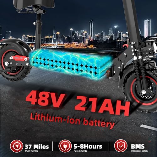 Folding Electric Scooter with 11" Off-Road Tires T774360