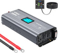 2000W Pure Sine Wave Power Inverter DC 12V to AC 120V with LCD Display Remote Controller Dual 2.4A USB Ports C2566