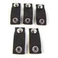 Black 5 Piece Boat Cover Extender Snaps, Adds 2 Inch N35838