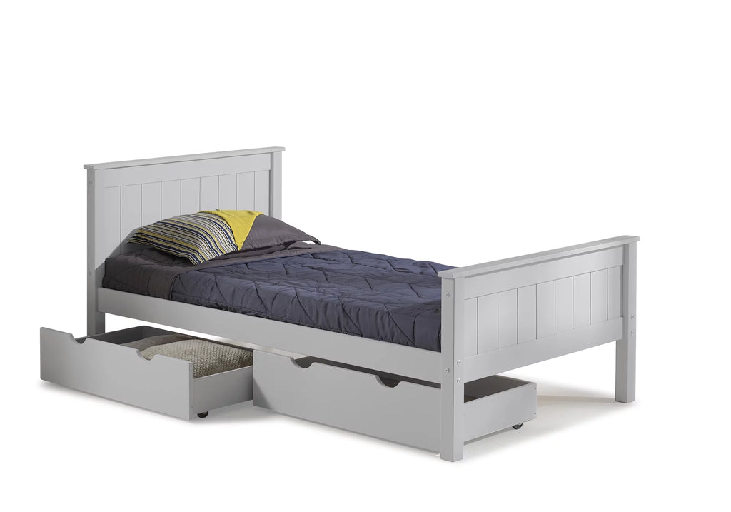 Twin Bed with Storage Drawers Q2334
