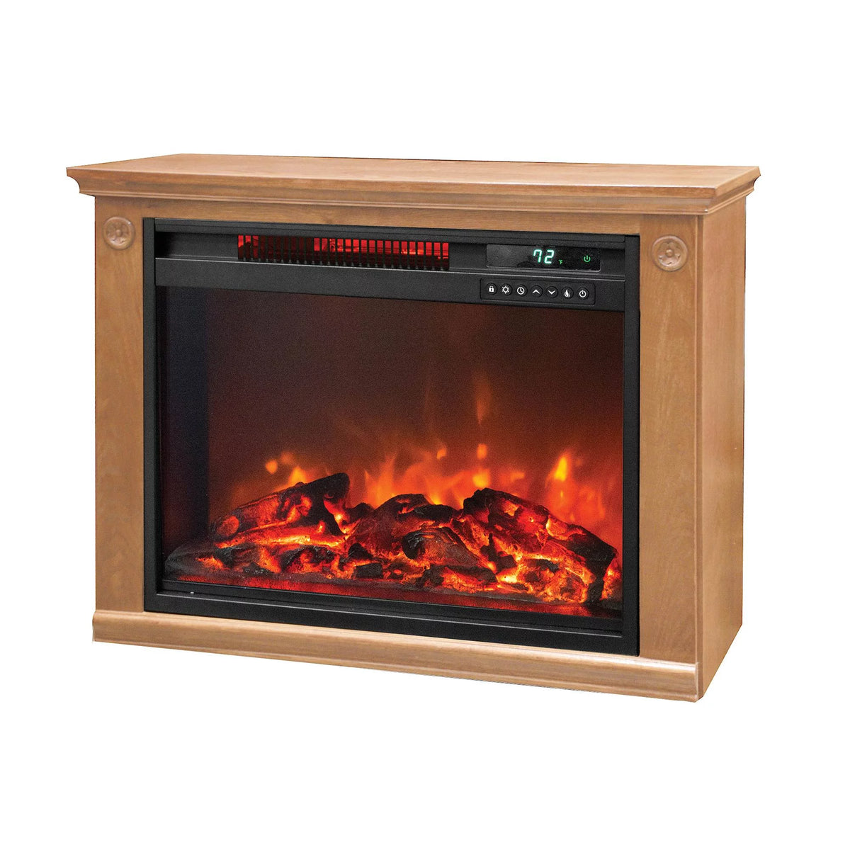1500W Portable Electric Infrared Quartz Indoor Fireplace R825046